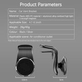 Soporte magnético para teléfono de coche: soporte universal para rejilla de ventilación para iPhone, Huawei, Samsung y más