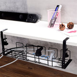 Under Desk Cable Organizer – Heavy-Duty Wire Management Rack for Clutter-Free Workspace