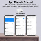 Smart Motion Presence Sensor with mmWave Radar – WiFi & Zigbee Compatible