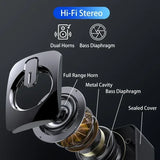 Compact Stereo Computer Speaker with LED Lights and 3.5mm AUX for PC and MacBook