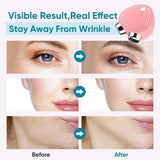 Portable Electric Face Lifting Massager with Sonic Vibration & EMS Therapy