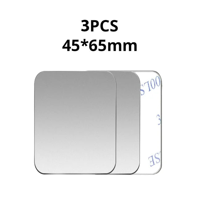 Kit de placa de metal de repuesto universal con soporte magnético para teléfono móvil con adhesivo para Xiaomi