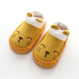 Non-Slip Baby Socks with Rubber Soles – Soft Indoor Slippers for Newborns & Toddlers