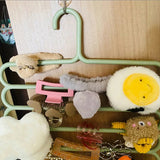 5-Tier Hair Claw Organizer – Space-Saving Plastic Storage Rack for Home & Office