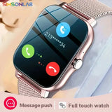 1.44" Smart Watch with Bluetooth Calling & Health Monitoring – Blood Oxygen/Blood Pressure Tracker