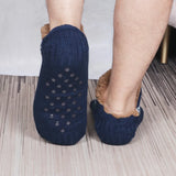 Cozy Non-Slip Winter Socks for Women & Men – Warm Fleece-Lined Home Slipper Socks