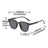 Nuevas gafas de sol cuadradas vintage: gafas de sol redondas pequeñas de marca de lujo para hombres y mujeres