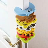 Baby Safety Door Stoppers - Anti-Pinch Finger Protectors for Furniture & Cabinets