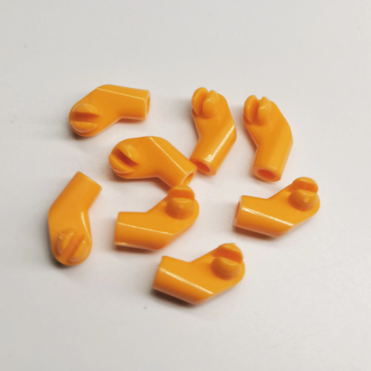 100-Piece Building Block Arm Parts - Right Arm Components for LEGO-Compatible DIY Models