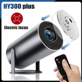 Compact LED Projector with Android 11, 8000 Lumens, Bluetooth, and 1280x720p Resolution for Home Entertainment