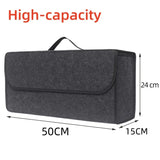 Foldable Car Trunk Storage Bag with Large Capacity & Anti-Slip Design