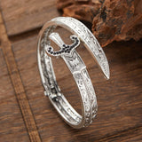 Geometric Unisex Cuff Bracelet – Modern Edge with Timeless Appeal