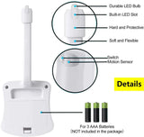 Motion Sensor LED Toilet Night Light with 8/16 Color Options