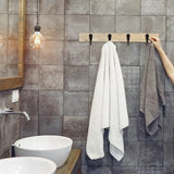 30 ganchos de aleación con tornillos: perchas de pared para abrigos, toallas y bolsos para cocina y baño