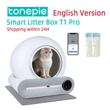 65L Automatic Self-Cleaning Cat Litter Box – Fully Enclosed Smart Pet Toilet