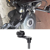 Universal Motorcycle Phone Holder – Adjustable Mount for Handlebar, Stem, and Mirror with Gravity Expansion