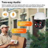 8MP 4K Outdoor WiFi Security Camera – Smart AI Tracking & Real-Time Alerts