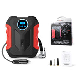 Portable Digital Car Tire Inflator with Auto Shut-Off & LED Light