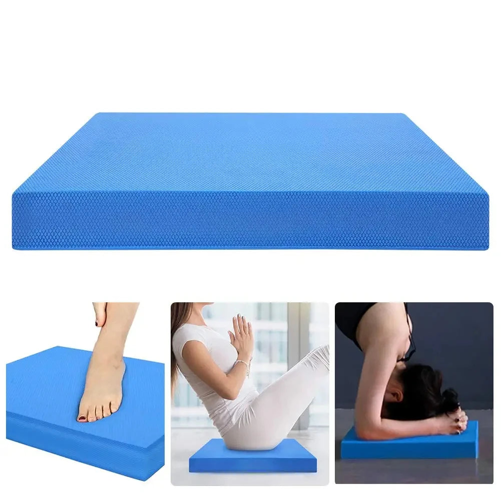 Non-Slip TPE Balance Pad for Yoga, Pilates & Physical Therapy – High Rebound Cushion for Core, Stability & Rehab Training