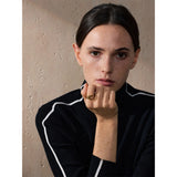 Minimalist Geometric Stainless Steel Ring – 18K Gold PVD Plated Statement Jewelry for Women