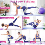 Fabric Resistance Bands – Non-Slip Booty Bands for Glutes, Legs & Full-Body Workouts