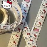 500pcs Hello Kitty Sticker Set - Cute Cartoon Stickers for Scrapbooking, Journals & Party Decor