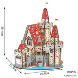 3D Wooden Puzzle RV Model Kit – DIY Educational Toy for Kids & Adults