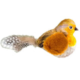 Interactive Feather Bird Cat Toy with Realistic Sounds