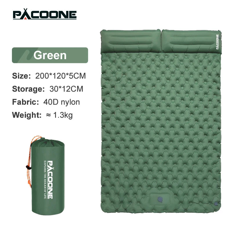 Compact Inflatable Camping Sleeping Pad for Outdoor Comfort