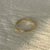 Anillos apilables clásicos de acero inoxidable: joyas elegantes y atemporales para cualquier ocasión