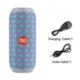 Portable Bluetooth 5.0 Speaker with Waterproof Design and Stereo Subwoofer