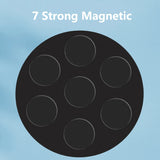 Magnetic Phone Tripod Mount with Adjustable Angle & Strong Grip for Smartphones