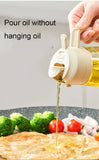 Pulverizador de aceite 2 en 1 de 200/300/500 ml para cocina, pulverizador de aceite, limpiador de aceite, pulverizador de vinagre y salsa de soja, limpiador de contenedores