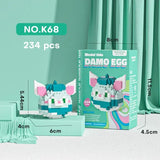 Disney Stitch & Sanrio Building Blocks Set - Cute Character Model Kit for Kids