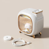 Humidificador ultrasónico con forma de muñeca adorable: difusor de aroma y pulverizador con boquilla doble