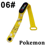 Pokémon Pikachu & Gengar Digital Watch - Cute Anime LED Watch for Kids