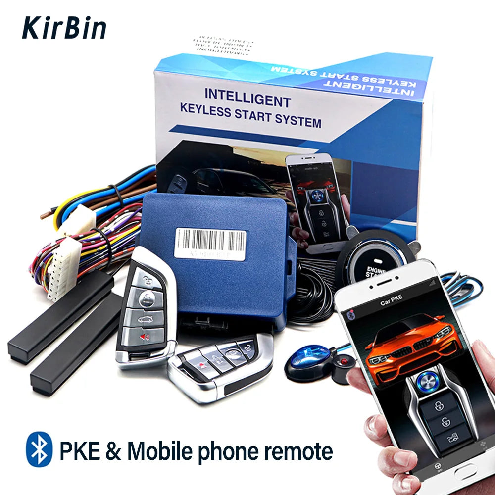 Universal Car Remote Start, Anti-Theft System, Push-Button Start & Keyless Entry