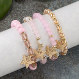 Trendy Acrylic Beaded Bracelet – Stylish & Lightweight Fashion Jewelry for Women