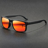 Men's Polarized Sunglasses – UV400 Protection & Anti-Glare Rectangle Frames