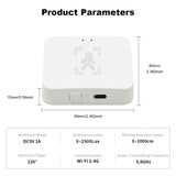 Smart Motion Presence Sensor with mmWave Radar – WiFi & Zigbee Compatible