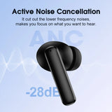 Auriculares inalámbricos ANC con Bluetooth 5.3 y duración de batería de 30 horas 