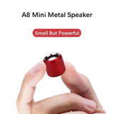 Waterproof Mini Bluetooth Speaker with 360° Stereo Sound and TWS Pairing