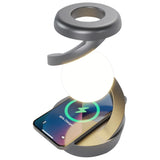 3D Levitating Ball Lamp with Wireless Charger & RGB LED Night Light
