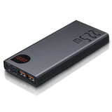 10000mAh Power Bank with 22.5W Fast Charging and LED Display