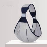 Portabebés ergonómico para bebés: cómodo portabebés tipo canguro con transporte frontal y lateral, mochila de algodón para maternidad