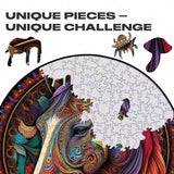 Wooden Animal 3D Jigsaw Puzzle – Educational Toy for Kids & Adults