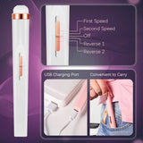 Professional Electric Nail Drill Kit - Portable Manicure Set with 12 Bits & LED Light