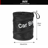 Papelera plegable a prueba de fugas para automóvil: papelera portátil y bolsa de almacenamiento