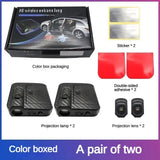 Angel Wings LED Car Door Lights – Wireless Projector Atmosphere Lighting (2PCS)