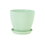 Modern Resin Flower Pot for Indoor Plants and Desk Décor